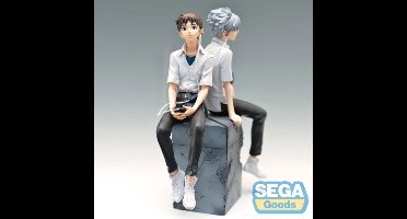 Rebuild of Evangelion Luminasta PVC Statue Shinji & Kaworu Evangelion: New Theatrical Edition Shinji Ver. 17 cm