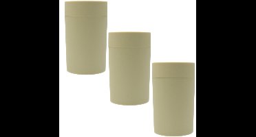 Voorraadpot - Voorraadbus - Voorraadblik - Voorraaddozen - Sweet & Spicy - Geel - Set van 3