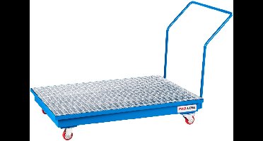 Pro-Line - Mobiele Lekbak - 2 Bekkens - Stabiele Constructie - Zuur- en Chemisch Bestand