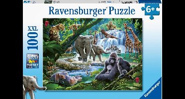 Ravensburger puzzel Jungle dieren - Legpuzzel - 100 stukjes