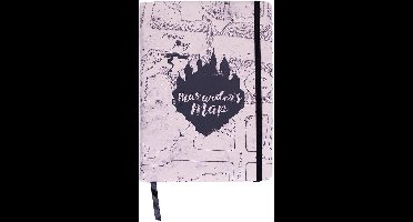 Harry Potter Notitie Boekje - Marauders Map premium A5 notebook