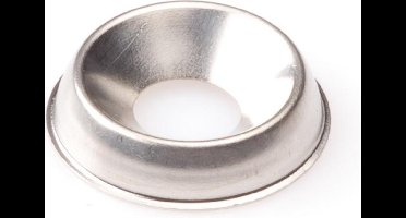 Kraalringen Messing Nikkel 20Mm Voor Schroef 6-7Mm