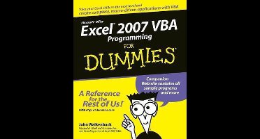 Excel 2007 Vba Programming For Dummies