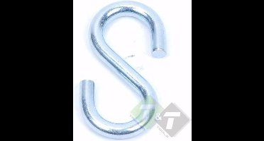 S-haak 3 mm - s haak - ophanghaak - verbindingshaak - koppelhaak
