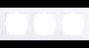 Schneider Electric M-Plan - Afdekraam - 3-voudig - Polarwit