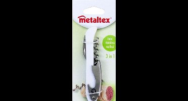 Metaltex By Tomado 3 in 1 Kelners Kurkentrekker