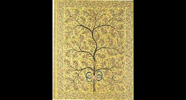 Peter Pauper Oversize notitieboek - Silk Tree of Life - met leeslint - 18x23 cm