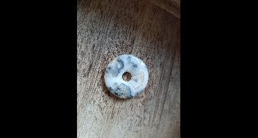 Agaat crazy lace donut 30 mm