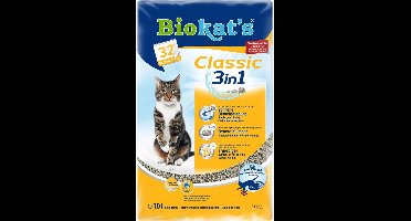 Biokat's Classic 3 In 1 - Kattenbakvulling - 10 l
