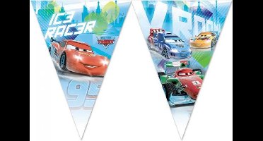 Procos - Disney Cars - Vlaggenlijn - Vlaggetjes - Slinger - 230 CM - Plastic.