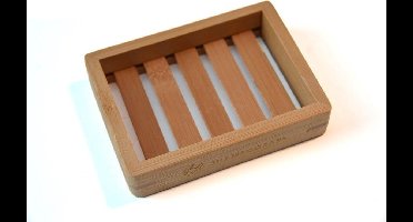 Zeepschaaltje - bamboe - geschikt voor zepen en shampoobars