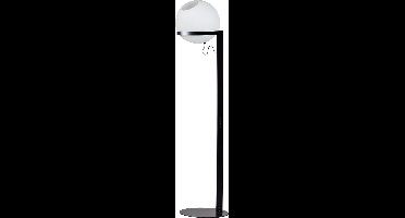 ETH Vloerlamp Orb 35cm/ 165cm Opaal wit Glass/ Zwart