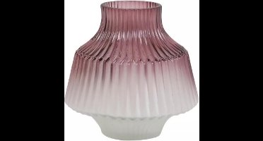 Vaas roze / paars 18 cm van Light&Living