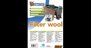 Superfish Filterwatten Wit - 500gr