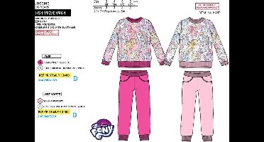 My little pony Meisjes Joggingpak Maat 104 Roze