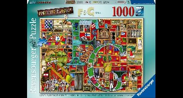 Ravensburger puzzel Colin Thompson Awesome Alphabet F and G - Legpuzzel - 1000 stukjes Licentie