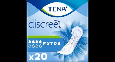 Tena Lady Extra - Karton met 240 incontinentie inlegkruisjes