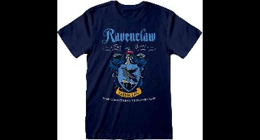 Harry Potter - Ravenclaw Blue Crest   Unisex T-Shirt Blauw