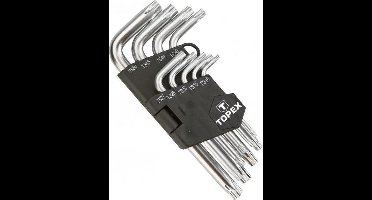 Torx speciaalset - TS serie 9-delig met houder