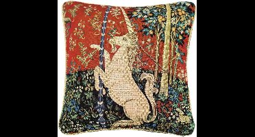 Signare Kunst kussenhoes - Lady en Unicorn - Dame en de Eenhoorn - Unicorn