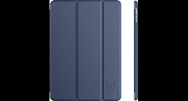 Hoes geschikt voor iPad 2017 / 2018 9.7 inch Trifold Donkerblauw
