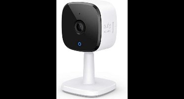 Eufy by Anker 2K Indoor bewakingscamera - IP-camera met WLAN -  Persoonsherkenning - Spraakassisten - Nachtzicht - Dubbelzijdige audiofunctie - Beveiligingscamera voor binnen