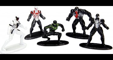 Nano MetalFigs - Marvel - SpiderMan - W2 - 5 pack  B