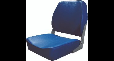 FES Marine Opklapbare bootstoel klapstoel blauw met lage rugleuning