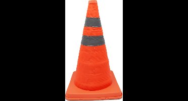 Reflecterende inklapbare Pion - 41 cm hoog - pionnen - verkeerskegel