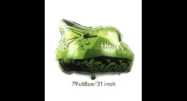 Ballon Tank leger, 79x68cm kindercrea