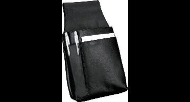 Alassio heuptas - voor kelnertas - nappa leer - zwart - JU-42079