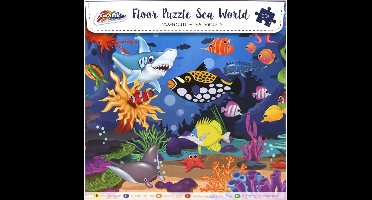 Grafix Vloerpuzzel 96 Stukjes Assorti