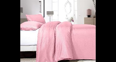 Zensation dekbedovertrek Satin Point Roze 200 x 220 cm