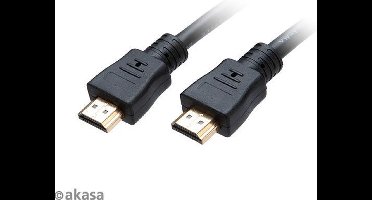 Akasa 8K Ultra High Speed ​​HDMI-kabel, 8K @ 60Hz, vergulde connectoren, 1m