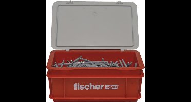 Fischer Nagelschroevenset met pluggen 300 st N6x80