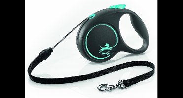 FLEXI | Flexi Rollijn Black Design Cord Blauw