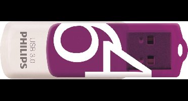 Philips FM64FD00B - USB 3.0 - 64GB - Vivid - Paars