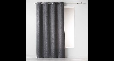 Kant En Klaar Gordijn Ringen Jacquard polyester Grijs 140 x 260 cm