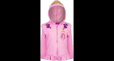 Disney Princess Hoodie met Rits Roze 3 Jaar