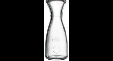Pasabache water karaffen van 0.25 liter - glas - transparant - Sapkannen/waterkannen