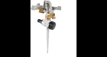 Ronddraaiende sprinkler - 452m² - Pulssproeier - Metaal