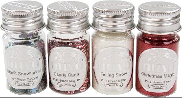 Nuvo pure sheen glitter 305n santa's workshop 4 x 25 ml