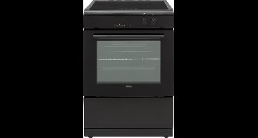 Frilec KÖLN-ECI61-60B - Vrijstaand Inductie Fornuis - Elektrische Oven - 4 kookzones - Zwart