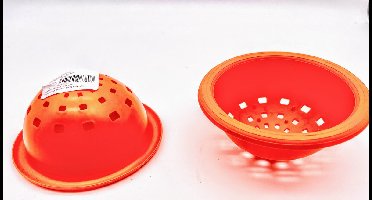 2 STUKS Flamingo Vogelbroednest Plastic - 9.5 x 9.5 x 5 cm