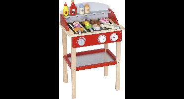 VIGA houten barbecue, afm 39x60x26 cm, 1 stuk