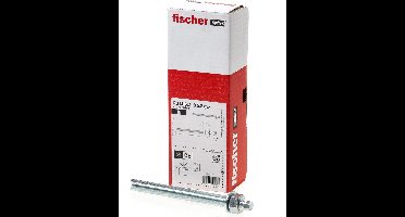 Fischer 10x Ankerstange RG M 16 x 190 mm galvanisch verzinkt Stahlgüte 5.8 - 050259