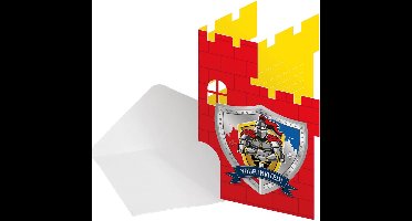 FOLAT BV - Set 8 ridder uitnodigingen - Decoratie > Kaarten