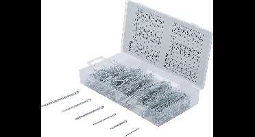 BGS 8048 - Assortiment de goupilles | Ø 1,6 - 4,0 mm | 555 pièces