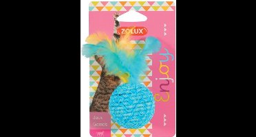 Zolux Elastic Ball Blauw - Ø 4,5 x 11 cm