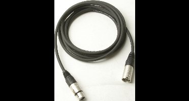 MUSIC STORE MTM 3.0 FM3-Metal AES-kabel 110ohm/192k,XLRmale/female, 3m